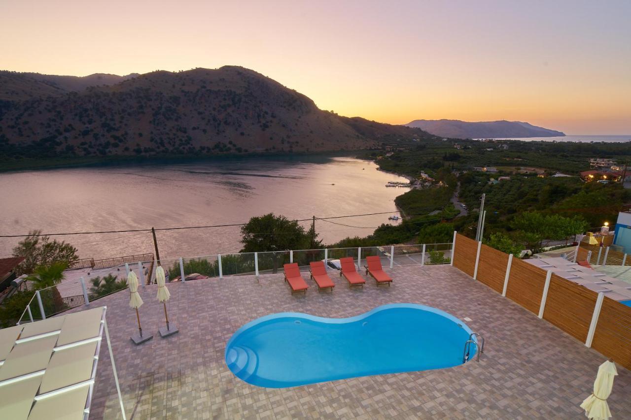 Lake View Suites Kávallos Dış mekan fotoğraf