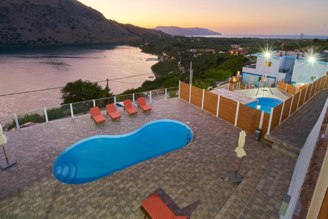Lake View Suites Kávallos Dış mekan fotoğraf