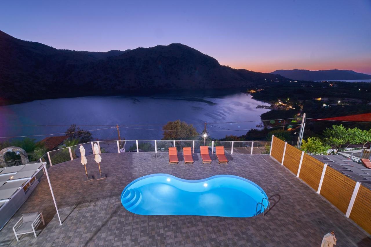 Lake View Suites Kávallos Dış mekan fotoğraf