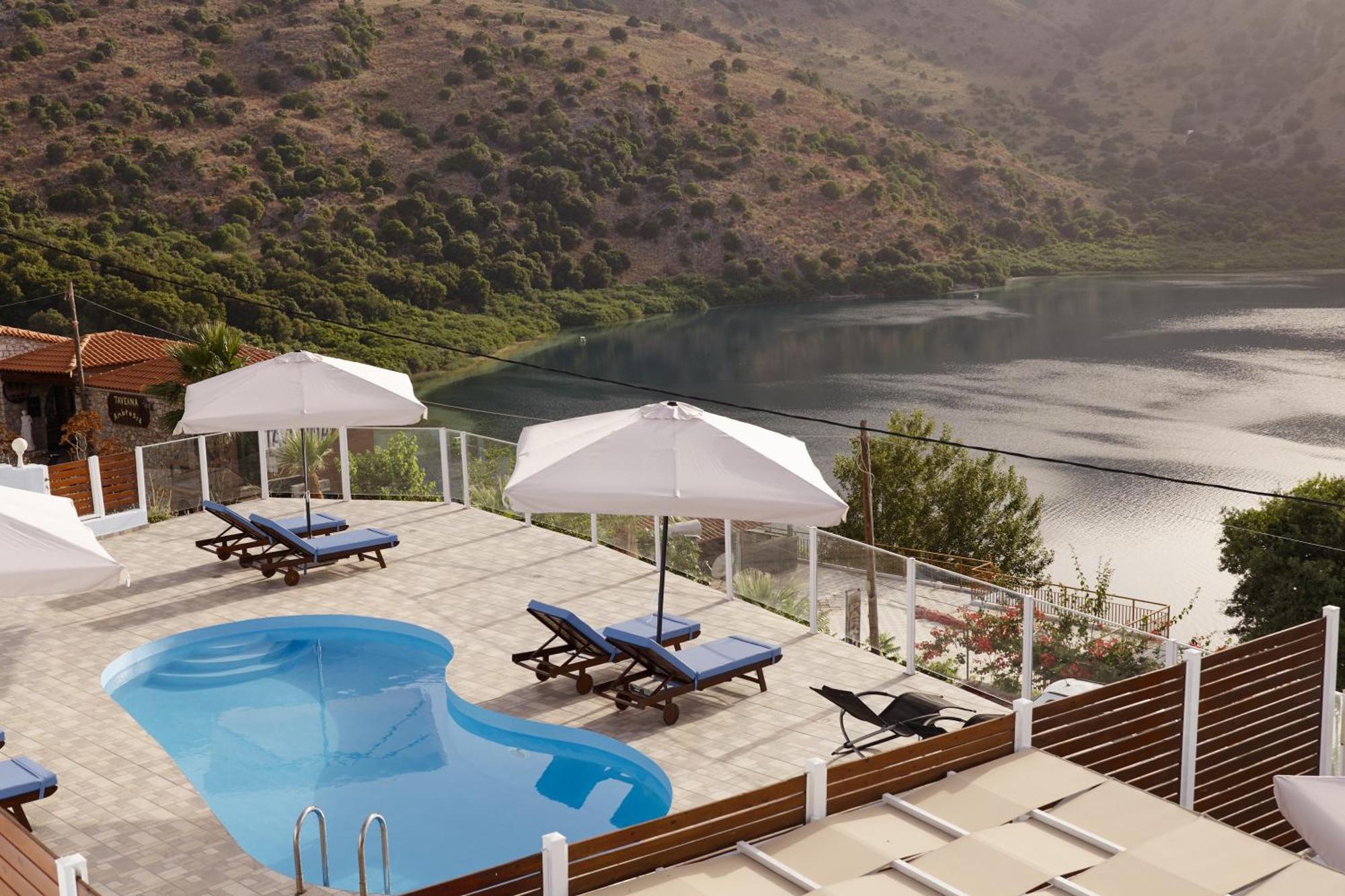 Lake View Suites Kávallos Dış mekan fotoğraf
